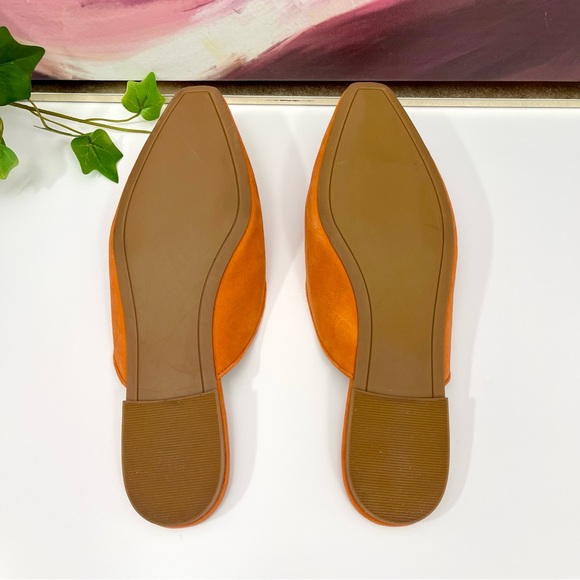 Nordstrom Jude Bow Mule in Orange Bisque Size 7.5 - Picture 10 of 11